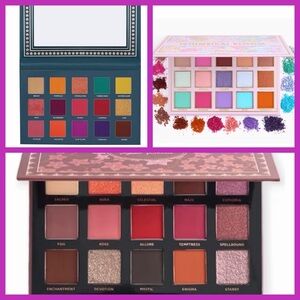 3 Ace Beaute Eyeshadow Palettes- 45 shades total!